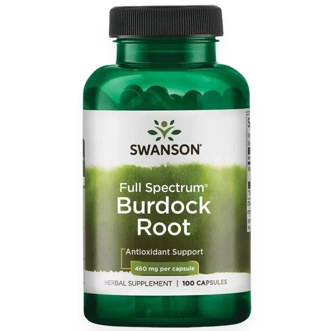 Full Spectrum Burdock Root, 460mg - 100 caps