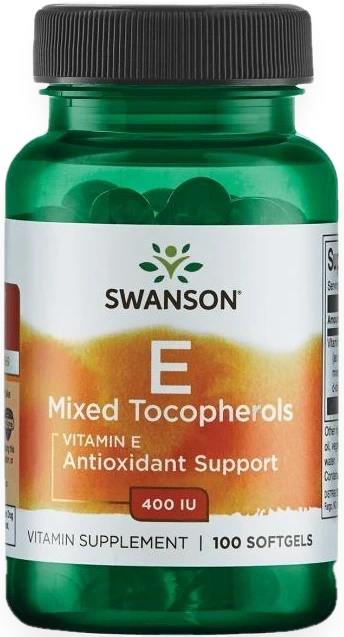 Vitamin E Mixed Tocopherols, 400 IU - 100 softgels