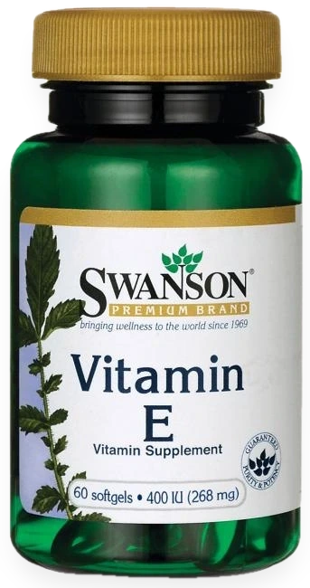 Vitamin E, 400 IU - 60 softgels