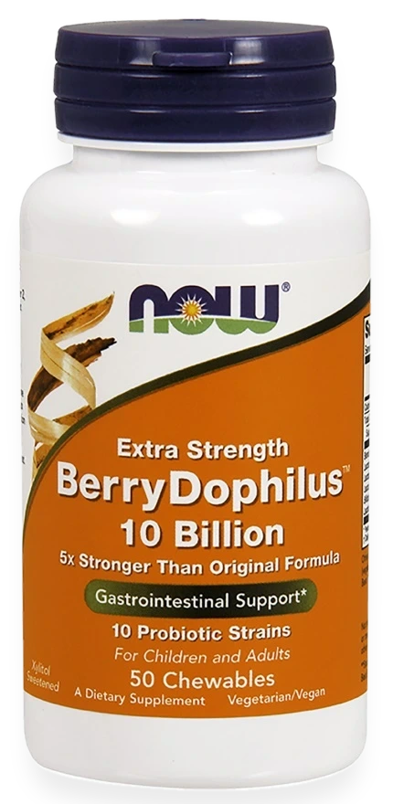 BerryDophilus, 10 Billion (Extra Strength) - 50 chewables