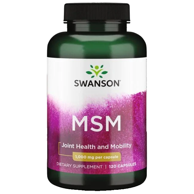 MSM, 1000mg - 120 caps