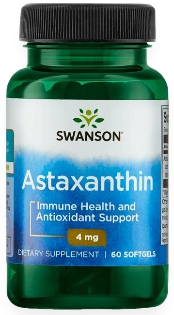 Astaxanthin, 4mg - 60 softgels