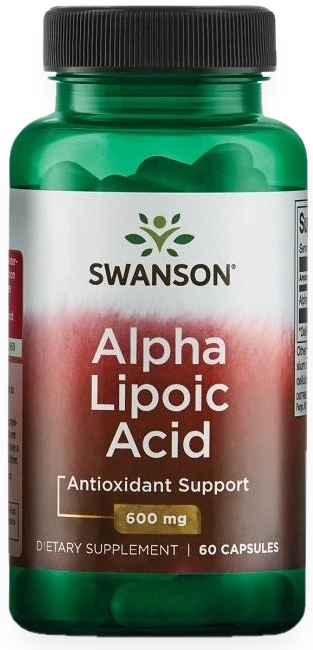 Alpha Lipoic Acid, 600mg - 60 caps