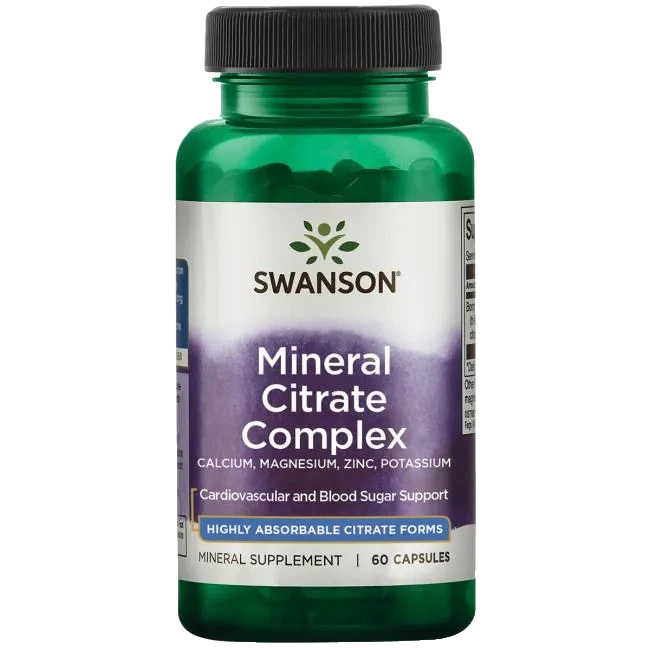 Mineral Citrate Complex - 60 caps