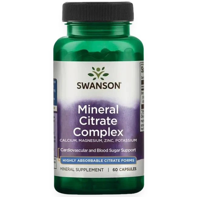 Mineral Citrate Complex - 60 caps