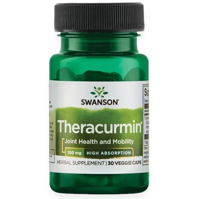 Theracurmin, 100mg High Absorption - 30 vcaps