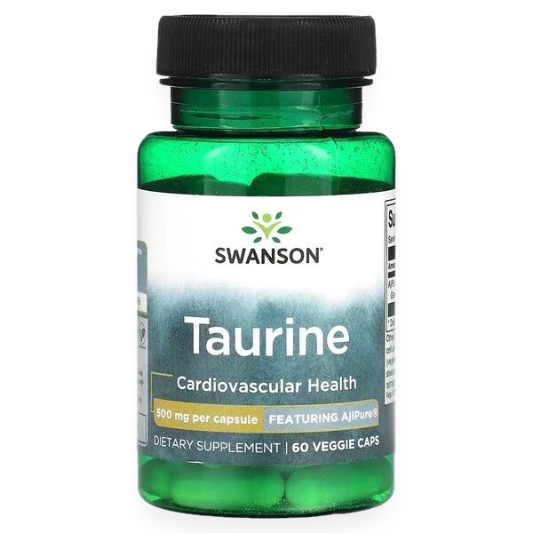 Taurine, 500mg - 60 vcaps