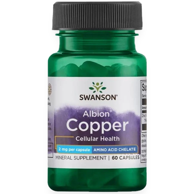 Albion Copper, 2mg - 60 caps