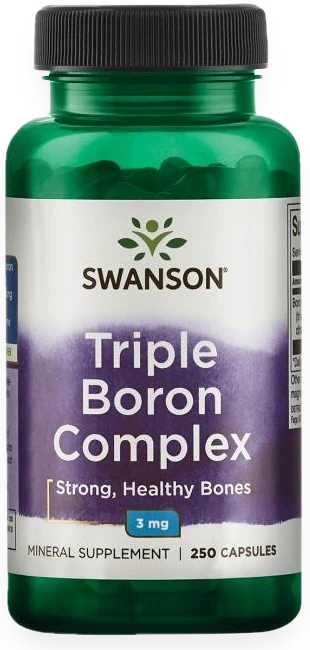 Triple Boron Complex, 3mg - 250 caps