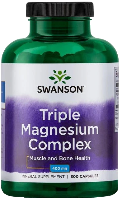 Triple Magnesium Complex, 400mg - 300 caps