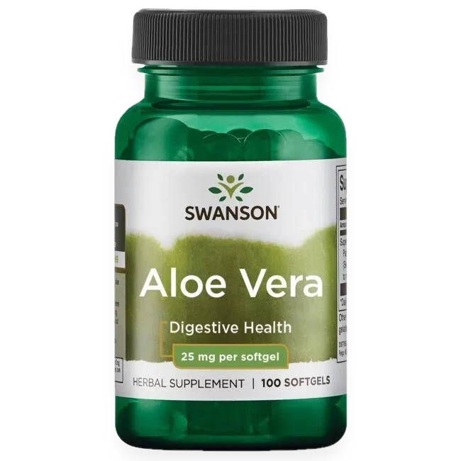 Aloe Vera, 25mg - 100 softgels