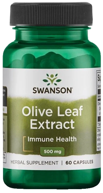 Olive Leaf Extract, 500mg - 60 caps