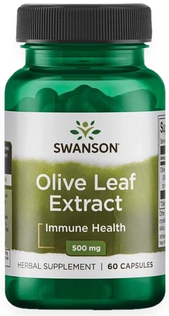 Olive Leaf Extract, 500mg - 60 caps