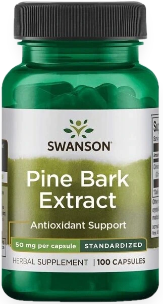 Pine Bark Extract, 50mg - 100 caps
