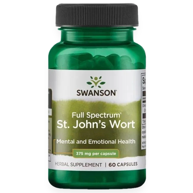 St. John's Wort, 375mg - 60 caps