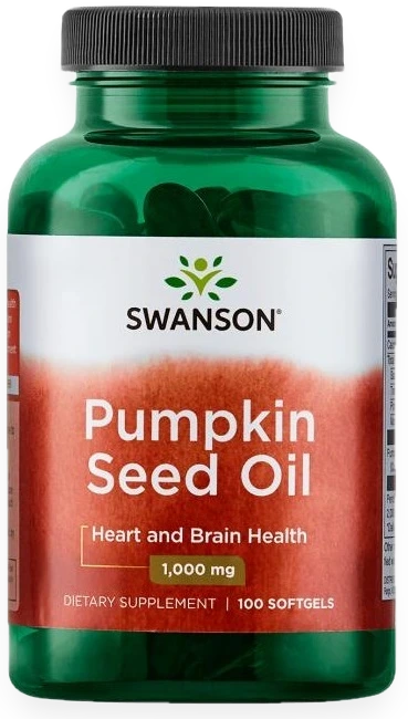 Pumpkin Seed Oil, 1000mg - 100 softgels