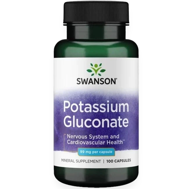 Potassium Gluconate, 99mg - 100 caps