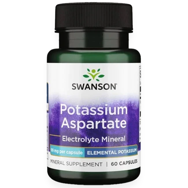Potassium Aspartate, 99mg - 60 caps