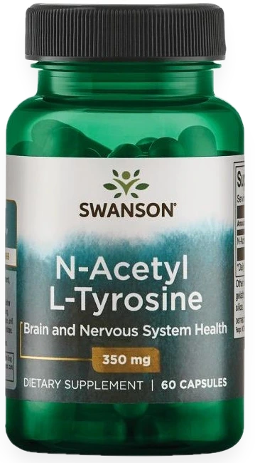 N-Acetyl L-Tyrosine, 350mg - 60 caps