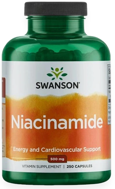Niacinamide, 500mg - 250 caps
