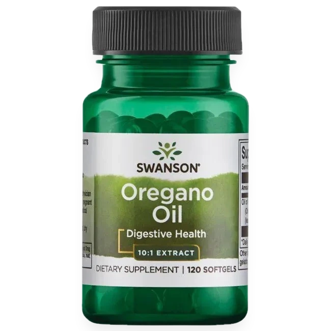 Oregano Oil 10:1 Extract - 120 softgels