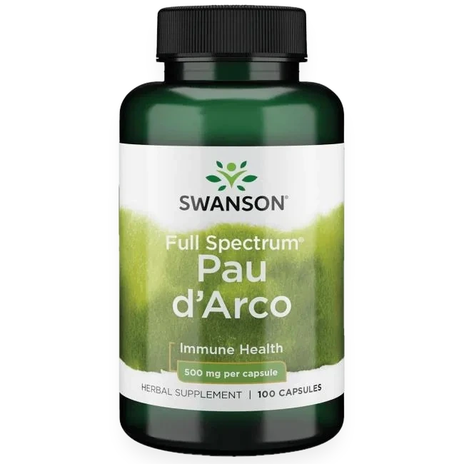 Full Spectrum Pau d'Arco, 500mg - 100 caps