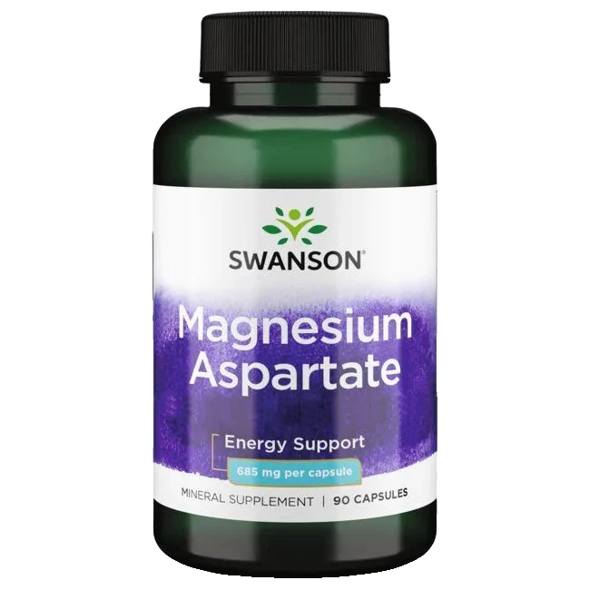 Magnesium Aspartate, 685mg - 90 caps