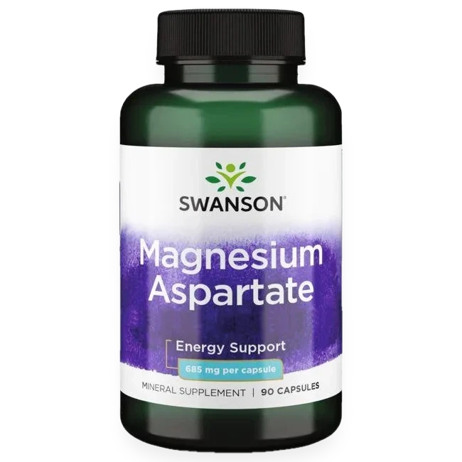 Magnesium Aspartate, 685mg - 90 caps