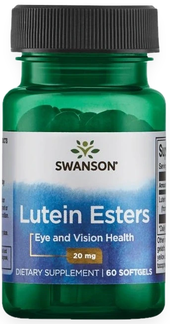 Lutein Esters, 20mg - 60 softgels