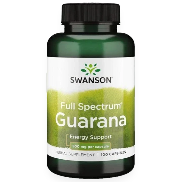 Full Spectrum Guarana, 500mg - 100 caps