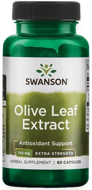 Olive Leaf Extract, 750mg Super Strength - 60 caps