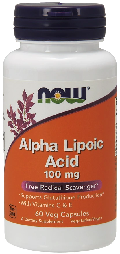 Alpha Lipoic Acid with Vitamins C & E, 100mg - 60 vcaps