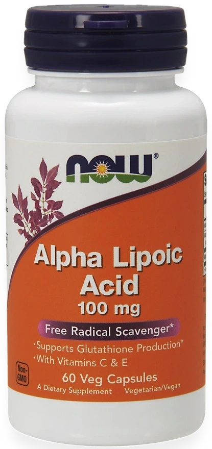Alpha Lipoic Acid with Vitamins C & E, 100mg - 60 vcaps