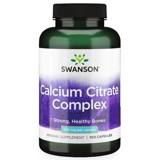 Calcium Citrate Complex, 250mg - 100 caps