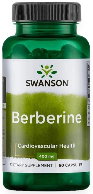 Berberine, 400mg - 60 caps