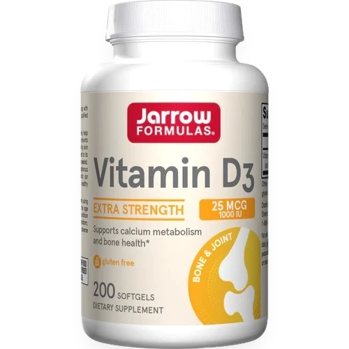 Vitamin D3, 25mcg - 200 softgels