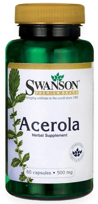 Acerola, 500mg - 60 caps