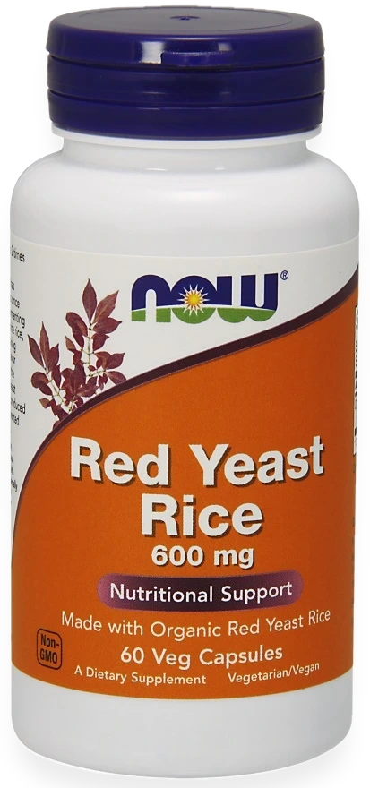Red Yeast Rice, 600mg - 60 vcaps