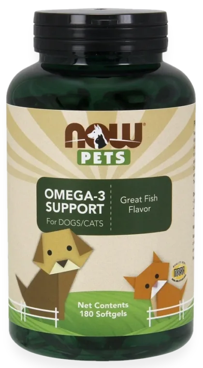 Pets, Omega-3 Support - 180 softgels