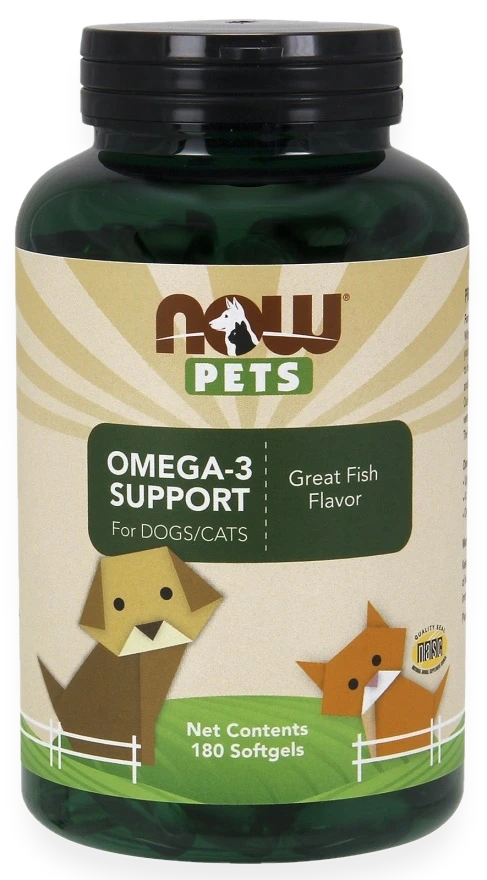 Pets, Omega-3 Support - 180 softgels