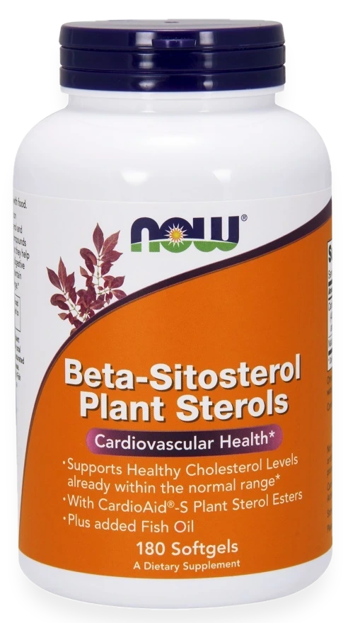 Beta-Sitosterol Plant Sterols - 180 softgels