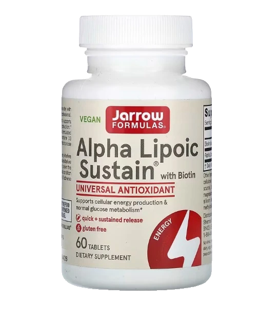 Alpha Lipoic Sustain with Biotin - 60 tablets
