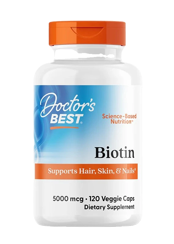 Biotin, 5000mcg - 120 vcaps