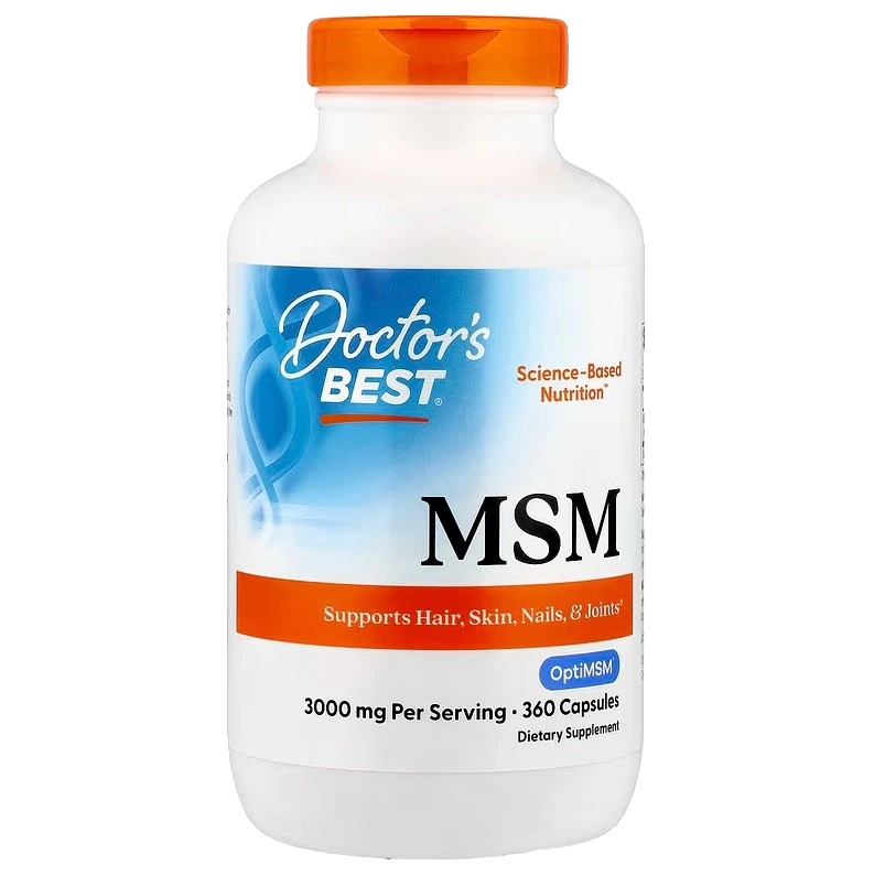 MSM with OptiMSM, 3000mg - 360 caps