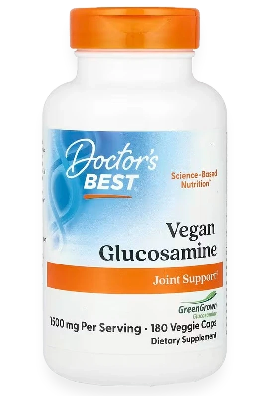 Vegan Glucosamine with GreenGrown, 1500mg - 180 vcaps