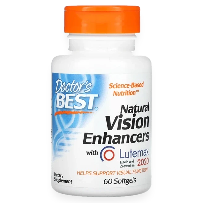 Natural Vision Enhancers - 60 softgels