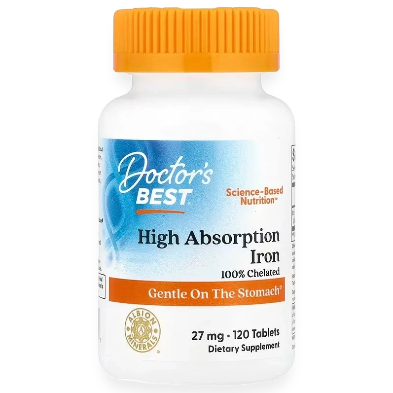 High Absorption Iron, 27mg - 120 tablets