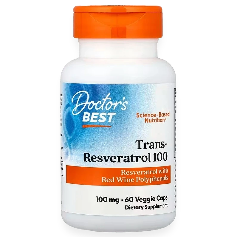 Trans-Resveratrol 100, 100mg - 60 vcaps