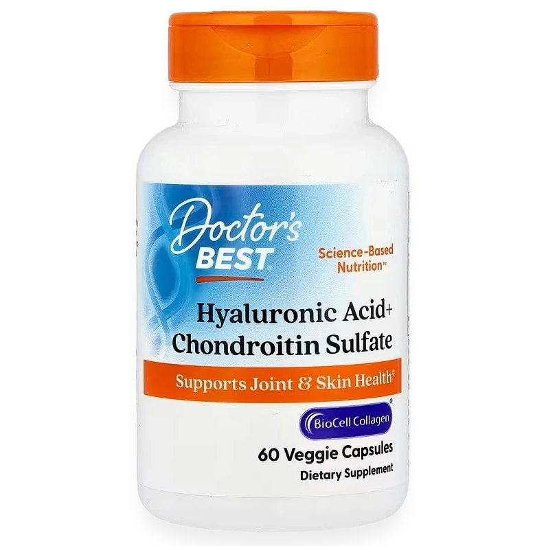 Hyaluronic Acid + Chondroitin Sulfate with BioCell Collagen - 60 caps