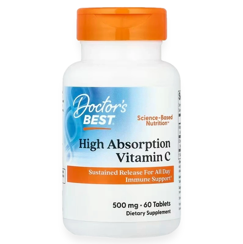 High Absorption Vitamin C, 500mg - 60 tablets